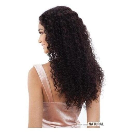 100% Virgin Human Hair Lace Front Wig, Deep Wave 22 Inch MI1604695