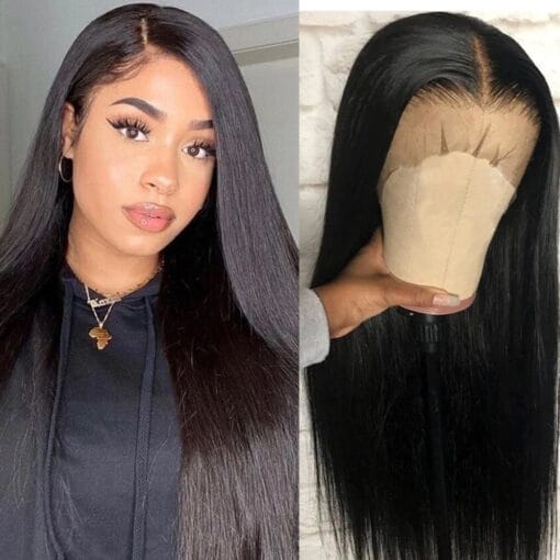 13X4 Transparent Lace Wig Straight Hair MI1602521