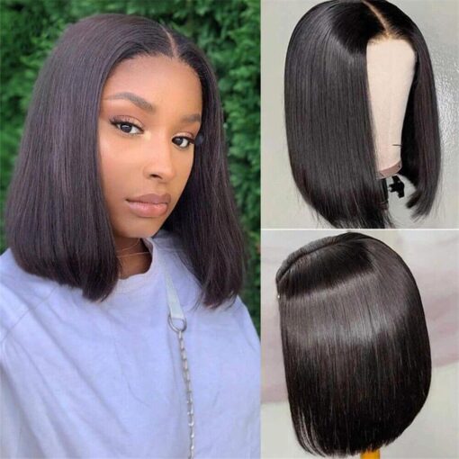 14 Inch Glueless Straight Wig Short Hair Wigs For Women Women MI1603909