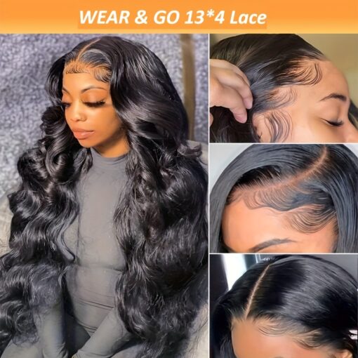 180% Density 13X4 Lace Front Human Hair Wig Body Wave 13X4 MI1602682