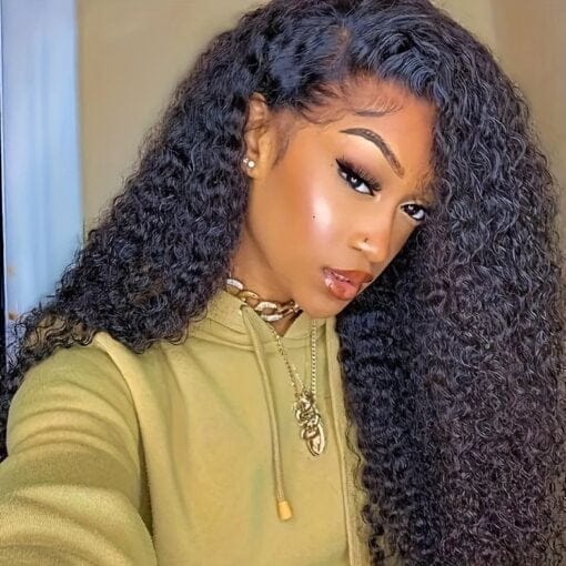 180% Density 360 Lace Front Wigs Transparent MI1606269