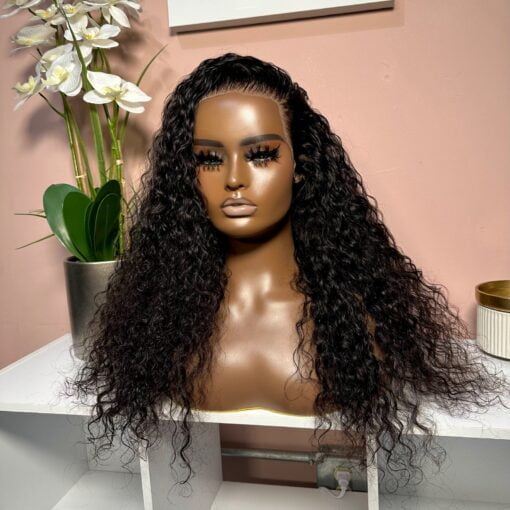 22 Inch Water Wave (360 Hd Lace Frontal Wig) Ready To Wear MI1605539