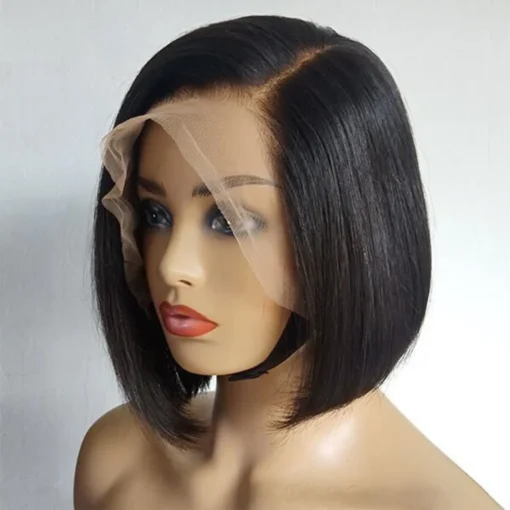 8 10 12 14 Inch L Part Lace Front Bob Wig With Natural Feel MI1605464