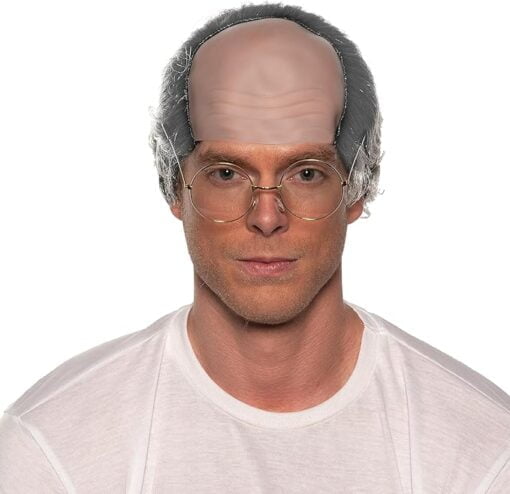 Adult Old Man Bald Wig MI1605845