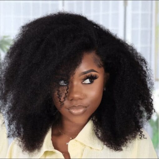 Afro Curly Wig For Women Natural Texture MI1602421