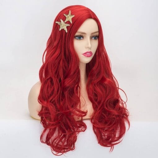 Amazon.Com: Coraline Princess Mermaid Wig Long Curly Wavy MI1604894