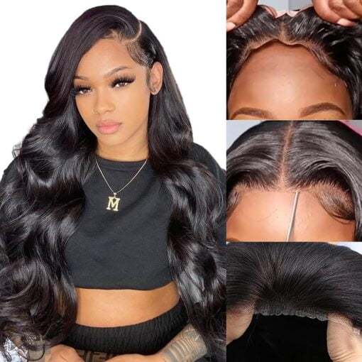 Anyweek 6X4 Wear And Go Glueless Wig 28Inch MI1604962