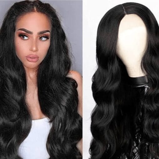 Black Divine Wigs Long Curly MI1611933