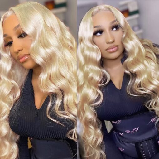 Blackbeauty Hair 613 Blonde Color Water 13 X 6 Lace Frontal Wig MI1611005