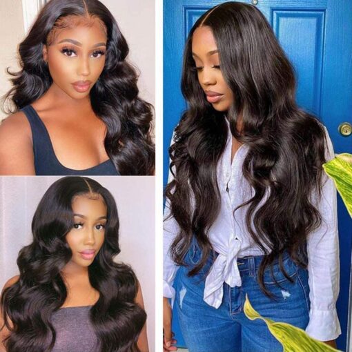 Blackbeauty Hair Natural Color Body Wave U Part Shape Wig MI1603238