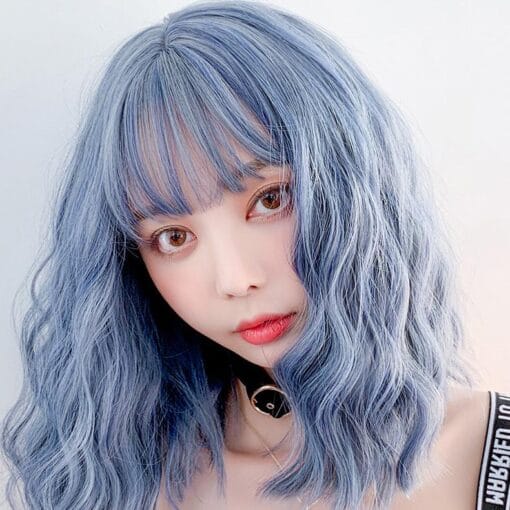 Blue Wigs – Tagged "Grey"– Syndrome Cute Kawaii Harajuku MI1611454