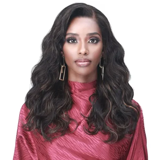 Bobbi Boss 100% Premium Remy Hair 13X4 Hd Lace Wig Mhlf920 Natural Wave 20 MI1603023