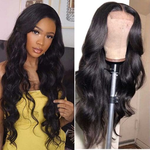 Bombtress Body Wave Human Hair Wigs 4X4 5X5 6X6 Lace Closure MI1607548