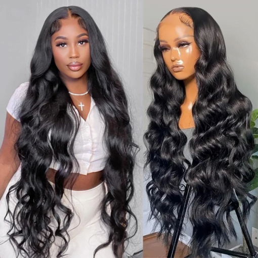 Brazilian Body Wave Lace Front Human Hair Wigs For Women Women 24 26 Inch 13X4 Hd Lace Frontal Wigs 4X4 Lace Closure Body Wave Wig MI1603833