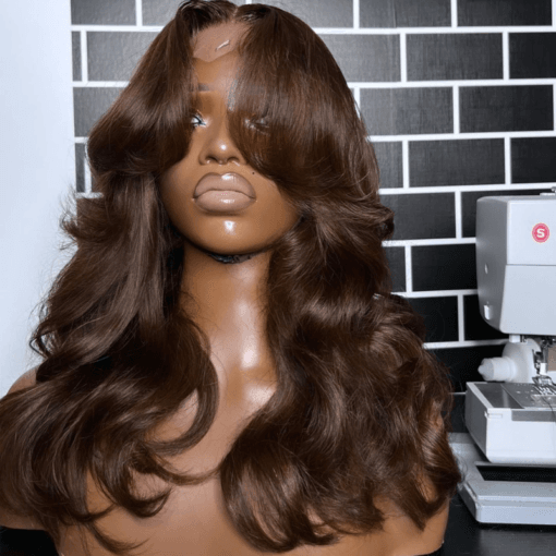 Chocolate Brown Wigs MI1611279