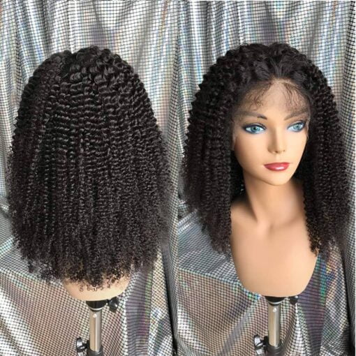 Coarse Curly 4B 4C Afro Kinky Curly Full Lace MI1605319