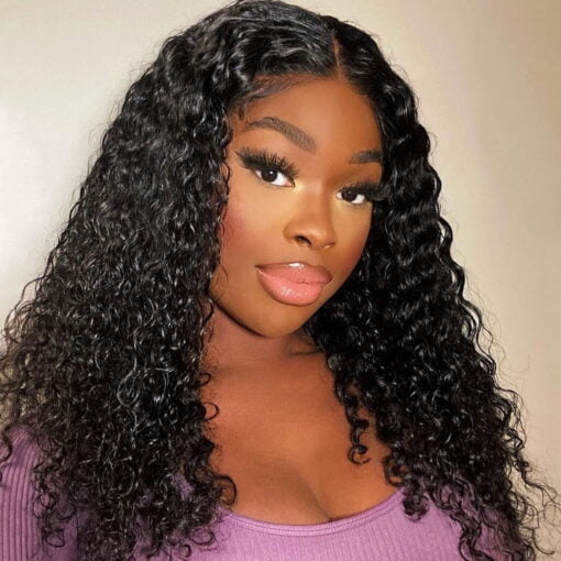 Curly Lace Front Wig Human Hair Curly Wig For Women Black Women MI1603045