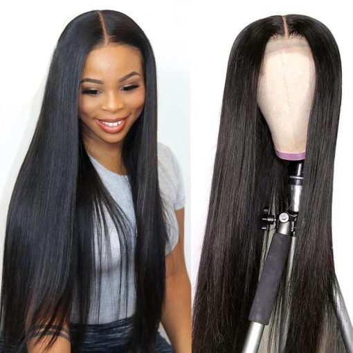 Dachic 210% Density 13X4 Hd 30 Inch Lace Front Wigs Human MI1603437