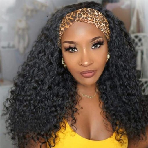 Deep Wave Headband Wigs Human Hair – Tedhair MI1605081