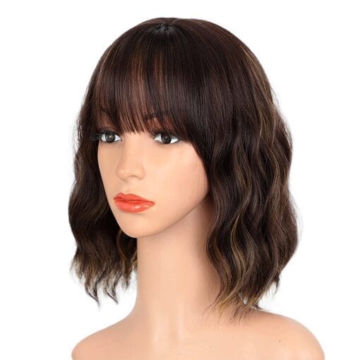 Entranced Styles Dark Brown Wigs For Women Women, Blonde MI1610791