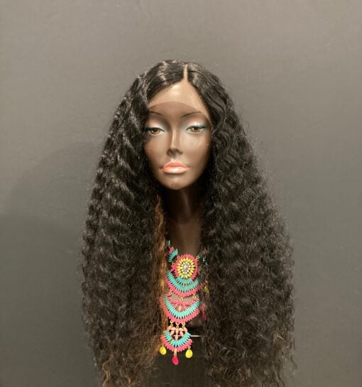 Essence Wigs Crimped Kinky Straight Textured Wig Natural Hai MI1603723