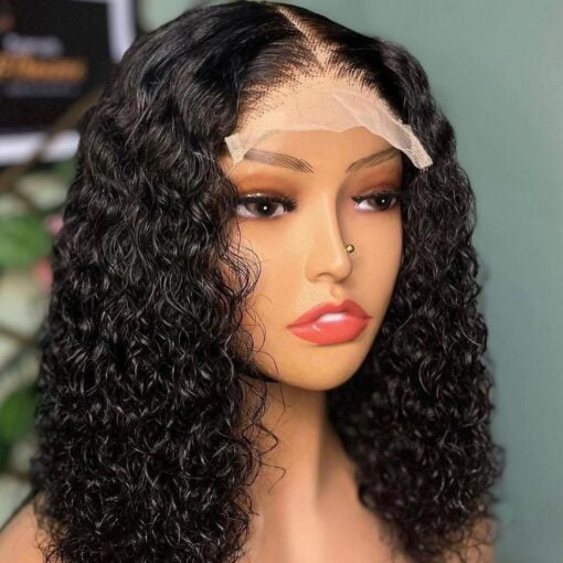 Full Closure 16 Inches Curly Wig – Haircentials Empire MI1603037