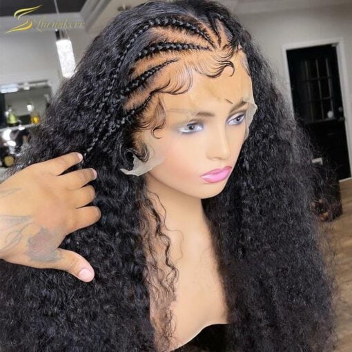 Full Lace Front Wig 10 34 Inch Loose Deep Wave Hd Frontal MI1606103