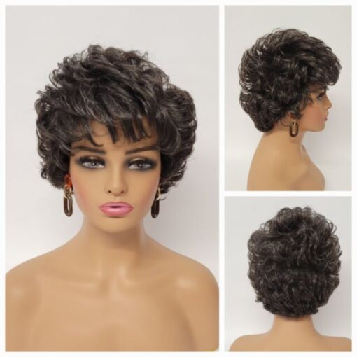 Full Lace Pixie Wigs For Women Sale MI1605826