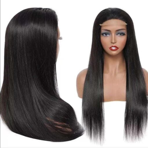 Glueless 4×4 Lace Closure Silk Straight Human Hair Peruvian MI1602525