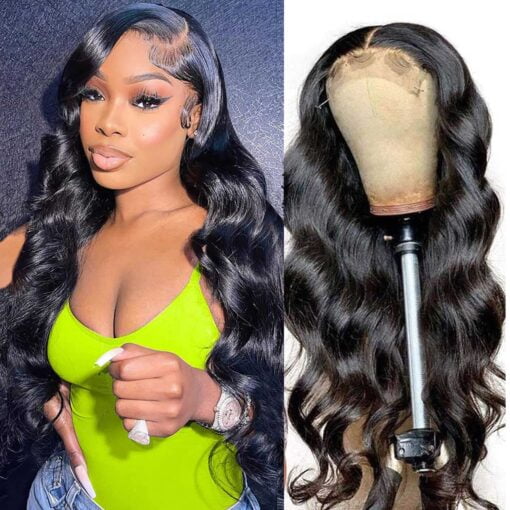 Gossvol 5X5 Closure Wigs Body Wave Lace Front MI1603891