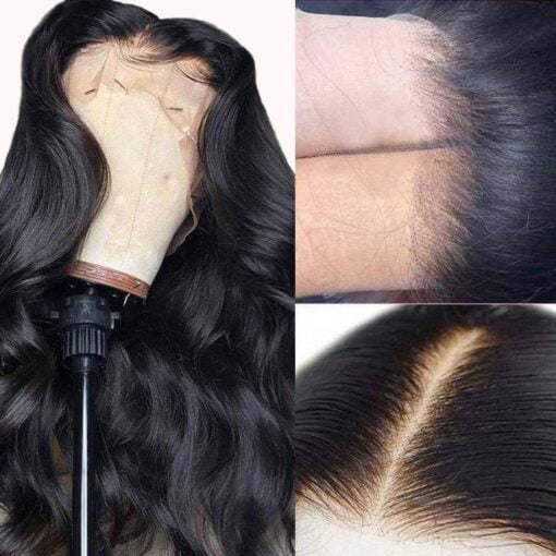 Hd Transparent Lace Front Wig Body Wave Human MI1603223