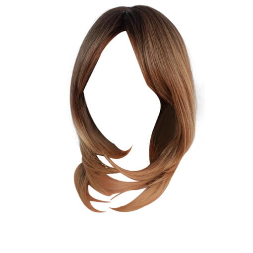 Hsmqhjwe Color Lace Front Wigs Human Hair 20 Inch Gradient MI1610812