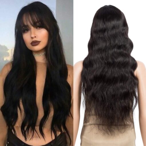 Human Hair Wig For Women Black Women Body Wave Wig With MI1604810