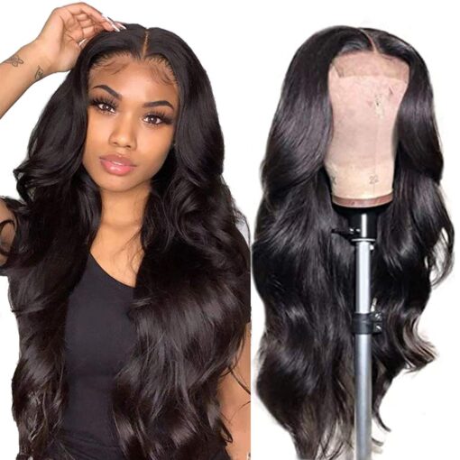 Iupin Body Wave Lace Front Wigs Human Hair Pre Plucked MI1603596