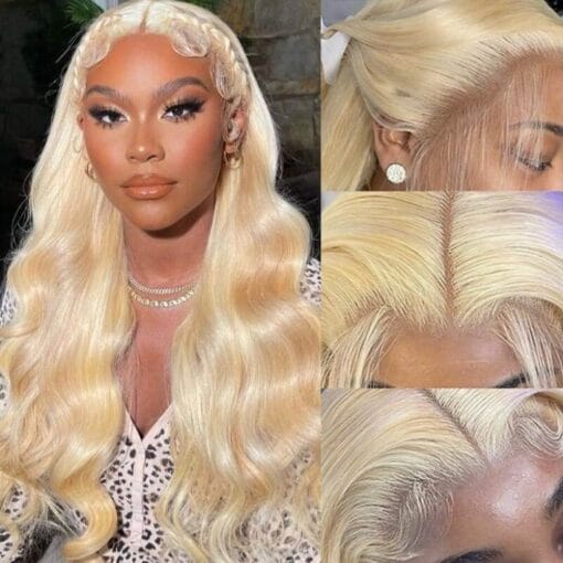 Kriyya Soft 613 Body Wave Blonde Lace Front Wigs 13X4 150 MI1609063