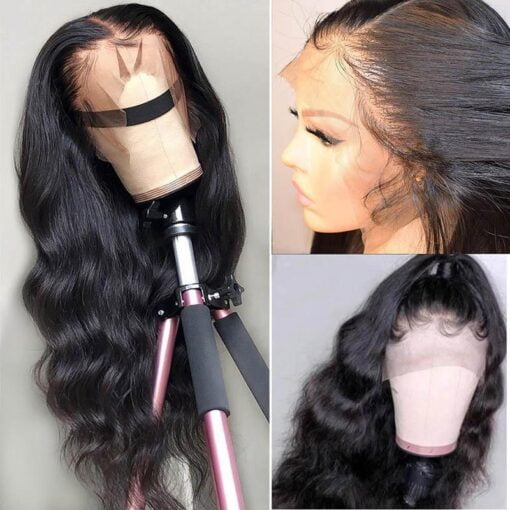 Lace Front Wigs Brazilian Body Wave Human Hair Wigs With MI1605676