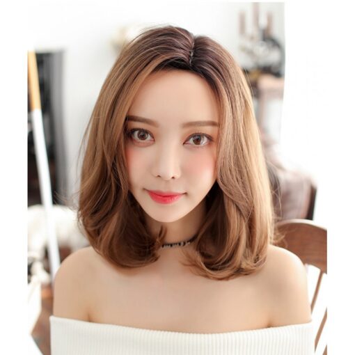 Light Brown Short Straight Bob Wig Super X Studio MI1605588