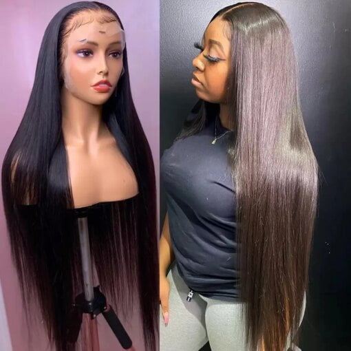 Long Straight Lace Front Amazon Closure Wig 26 28 Inches MI1605276