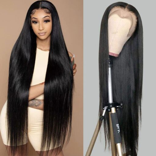 Lsybeauty Synthetic Lace Front Wig 37 Inch Long Straight MI1604026