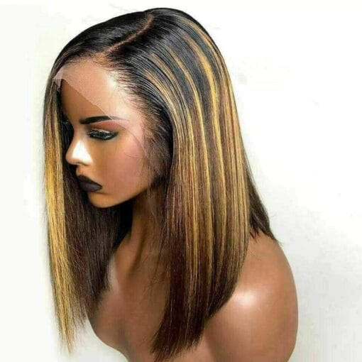 Luxury Remy Bob Ombre Balayage Highlight 100% Human Hair MI1611183