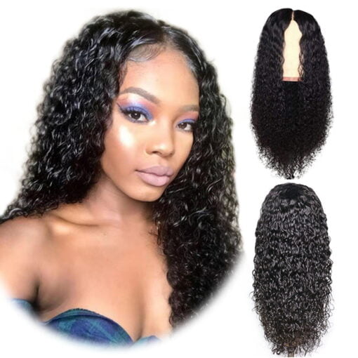 Marioyuzhang Half Wigs For Women Black Women Human Hair Wig MI1603970