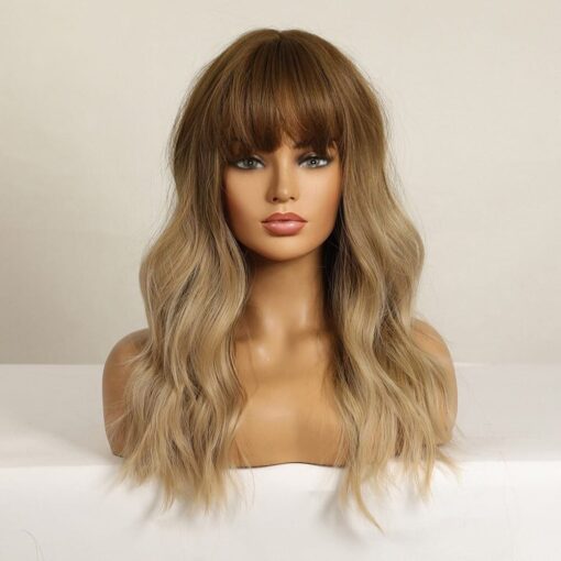 Marisa Honey Blonde Wig With Fringe MI1610941