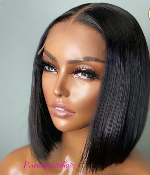 Middle Part Bob Wig – Pure Exquisite Luxury Hair Extensions MI1603207