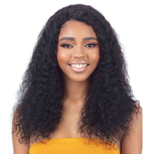 Modelmodel 100% Human Hair Wet&Wavy Lace Part Wig Deep Wave 22 MI1603007