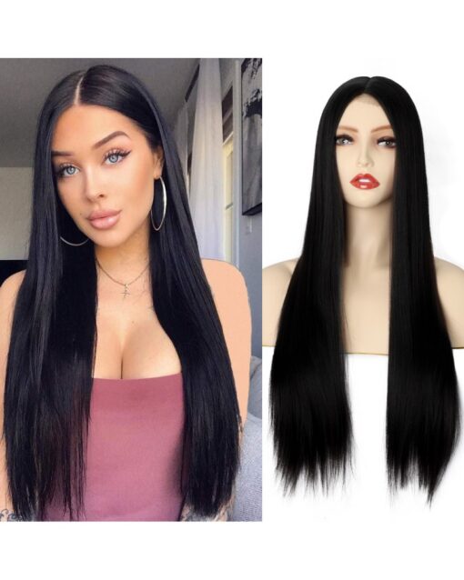 Natural Long Straight Hair Wig In 5 Colors Super X Studio MI1604018