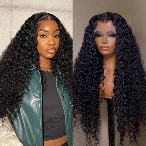 Natural Wave Lace Front Wigs Human Hair Wigs With Baby Hair MI1603722