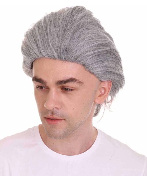 Old Men Wig | Grey Party Wigs | Premium Breathable Capless MI1611867