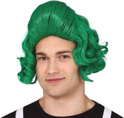 Oompa Loompa Green Short Hair Wig MI1611524