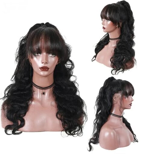 Other Fashion Accessories Body Wave Lace Front Wig Human MI1604294