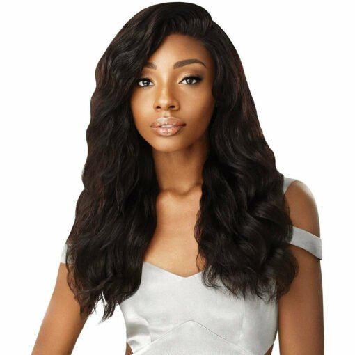 Outre: Mytresses 360+ Human Hair Lace Front Wig Natural Loose Body MI1603540